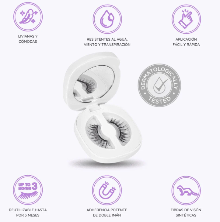 Pestañas Magnéticas VERILUXIA™ – Siente la Juventud✨